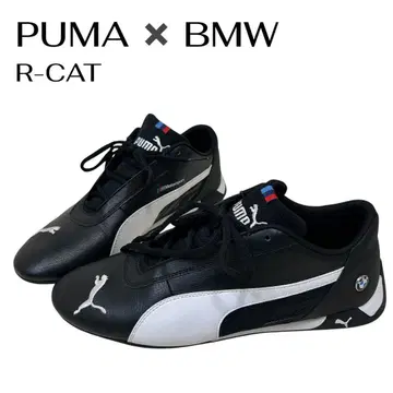 [ 새상품급 ] PUMA BMW 가죽 스니커즈 스피도캣 블랙