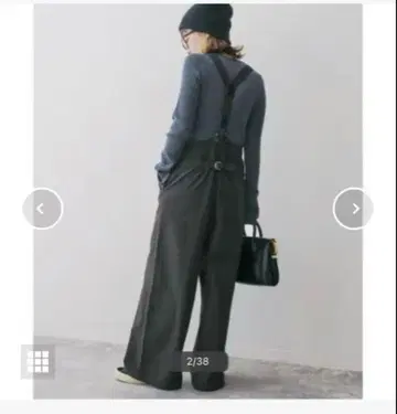 새상품급 스픽 앤 스팬 서스펜더 달린 워커 팬츠