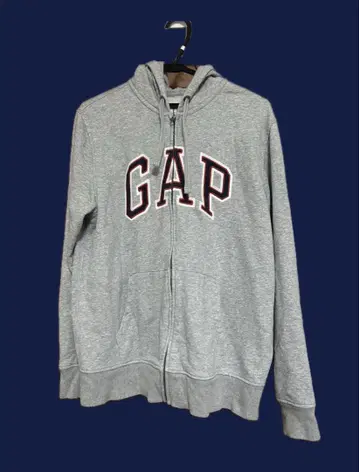 GAP 그레이 집업 후드티