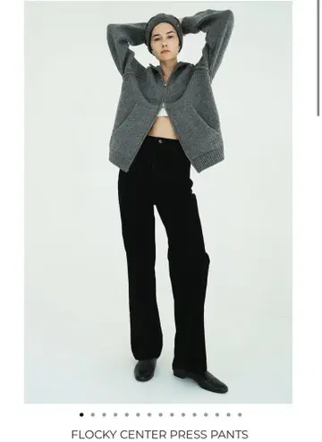CLANE FLOCKY CENTER PRESS PANTS 사이즈 1