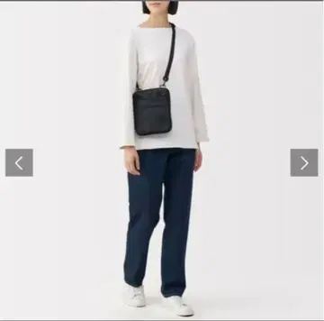 [ 미사용 새상품 ] 무인양품 펜꽂이 포함 발수 숄더백