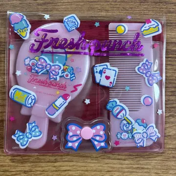 익명 배송 산리오 프레쉬 펀치 헤어콤 거울
