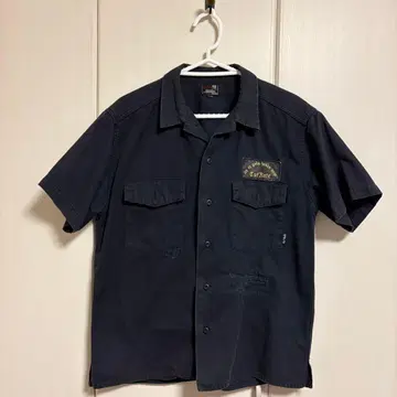 Eddie Bauer 반팔 셔츠 L 네이비