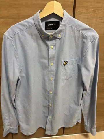 Lyle & Scott 스카이블루 버튼 다운 셔츠 M