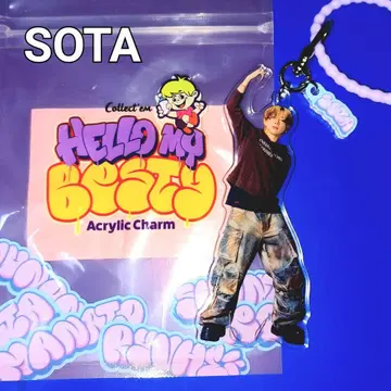 BE:FIRST SOTA hello my besty 아크릴 키링