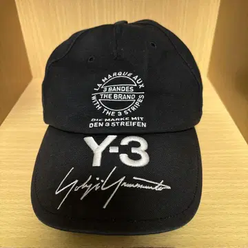 Y-3 블랙 캡