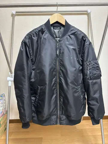Xeno Athletic 블랙 MA-1 자켓 L 사이즈 덤 다수