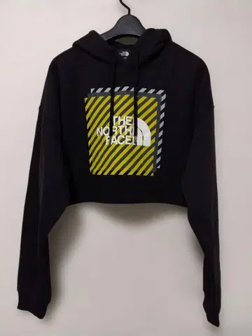 THE NORTH FACE 크롭 후드티 M 블랙