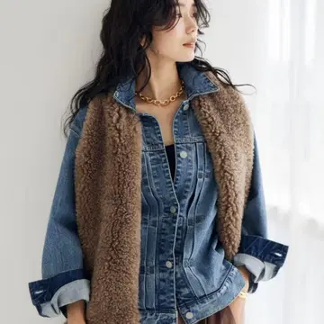 밴야드 스톰 루즈 실루엣 G 데님 자켓
