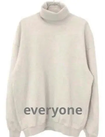 everyone 에브리원 터틀넥 맨투맨 트레이닝복 그레이 L