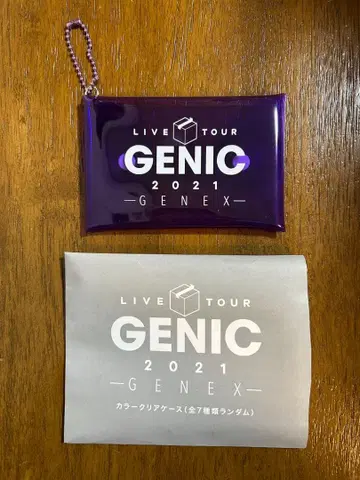 GENIC 클리어 케이스 우이 유라리