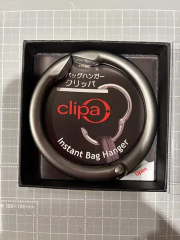 수회 사용 크리퍼 백 홀더 행거 건메탈 색상