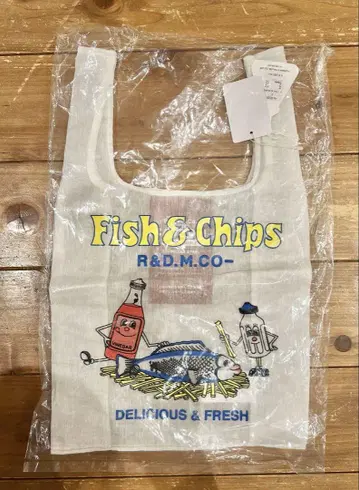 Fish & Chips 에코백 R&D.M.CO-
