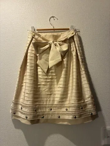 TO BE CHIC 리본 스커트