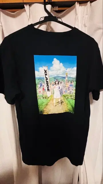 썸머 워즈의 XLARGE 콜라보 T셔츠 M