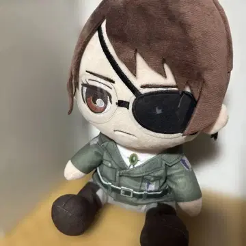 진격의 거인 한지 앉아 봉제 인형