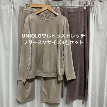 UNIQLO 울트라 스트레치 플리스 M 사이즈 3종 세트
