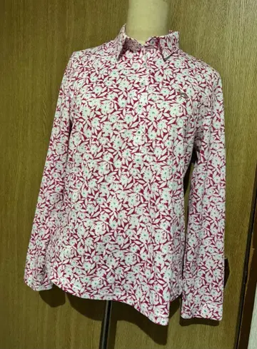 adabat 꽃무늬 골프 긴팔 사이즈 40 골프웨어