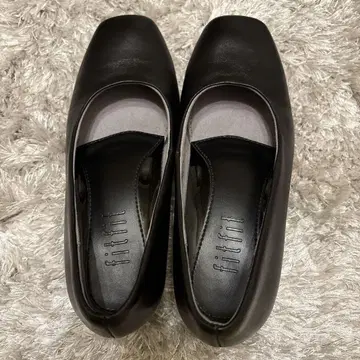 fitfit 블랙 펌프스 힐 약 5cm