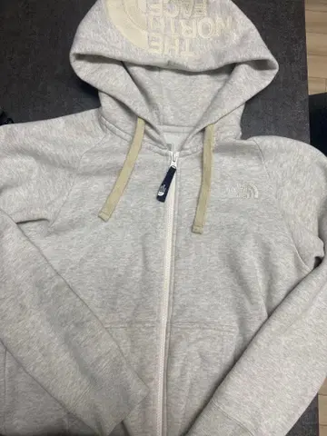 THE NORTH FACE 그레이 풀 지퍼 후디