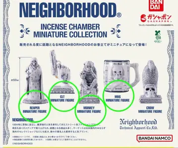 NEIGHBORHOOD 미니어처 피규어 컬렉션 4종