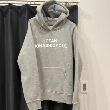 KINASHICYCLE 기나시 사이클 그레이 XL 후드티