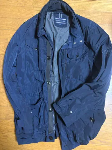 TOMMY HILFIGER 네이비 나일론 자켓 M