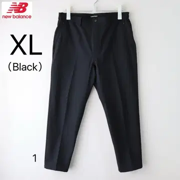 뉴발란스 MET24 슬림 테이퍼트 핏 팬츠 1 블랙 XL
