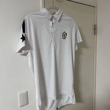 러셀노 화이트 피케 셔츠