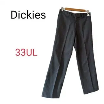 레어 Dickies 워크 팬츠 그레이 택 33UL 원 포인트 M 상당