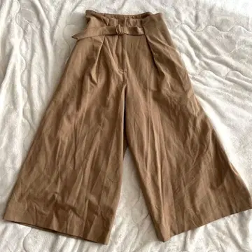 M'S GRACY 베이지 와이드 팬츠 38