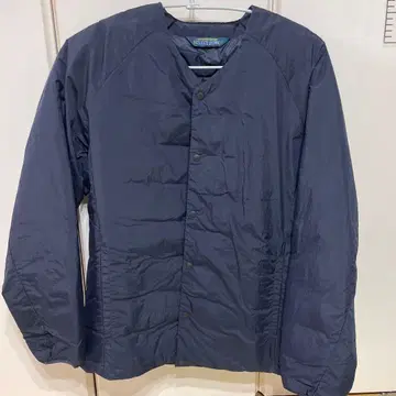 경량 다운 자켓 네이비