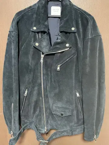 UNITED TOKYO 스웨이드 더블 라이더 자켓 사이즈 1