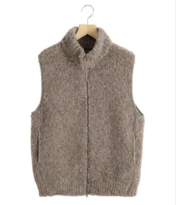 BATONER SHETLAND BOA KNIT VEST