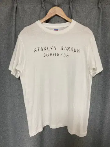 더블 웍스 STANLEY BANDUR 티셔츠 침염 프린트
