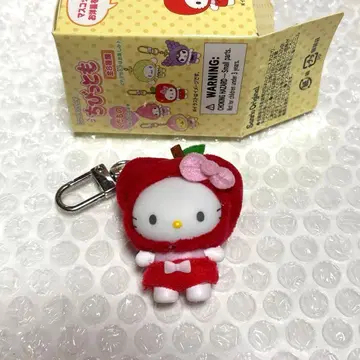 치비토모 과일 헬로키티 사과 산리오 사과 사과 시크릿
