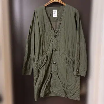 오르치발 퀼팅 롱 자켓