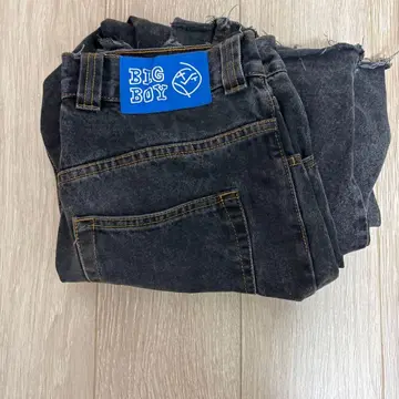 BIG BOY 다크 그레이 데님