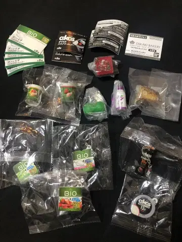 식품 가챠 미니어처 묶음 판매 11점