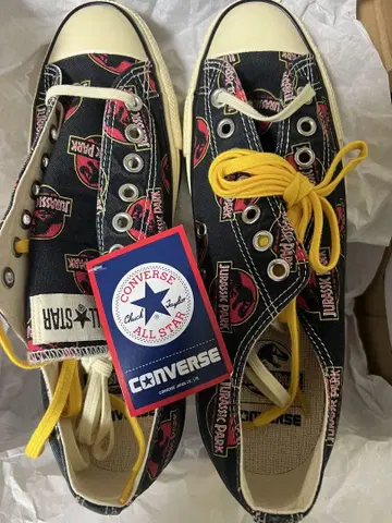 CONVERSE와 쥬라기 파크 콜라보 스니커즈 27.5cm