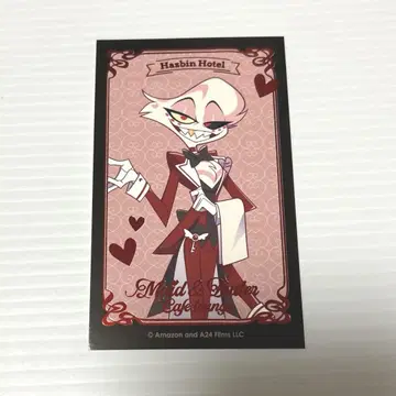 해즈빈 호텔 애니카페 금박 카드 엔젤