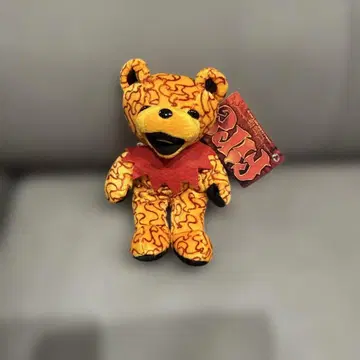 Grateful Dead Bean Bear Fire 테마 봉제 인형