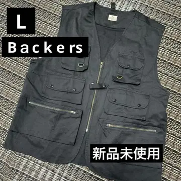 블랙 밀리터리 베스트 6 포켓