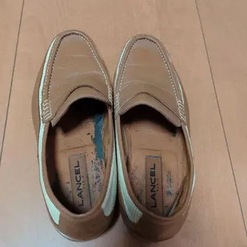 Lancel 브라운 로퍼 25.5cm