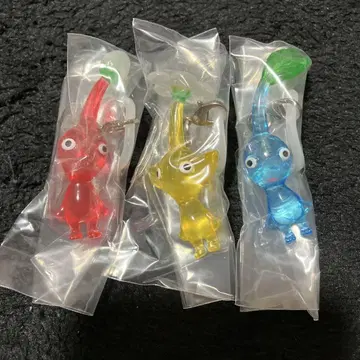 피크민 메지루시 액세서리 3종 빨강, 파랑, 노랑