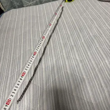 스테인리스 스틸 트위스트 체인 목걸이 약 60cm