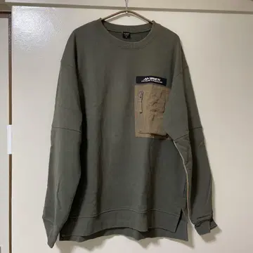 U.S. AIR FORCE 맨투맨 올리브 그린