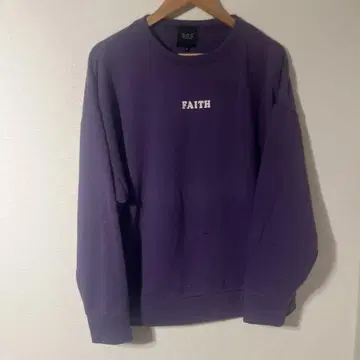 G.O.C FAITH 프린트 퍼플 트레이닝복