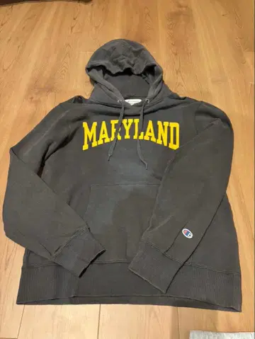 Champion MARYLAND 후드티 차콜 그레이