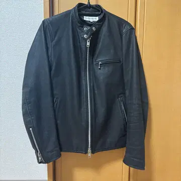 VANQUISH 블랙 가죽 자켓 M